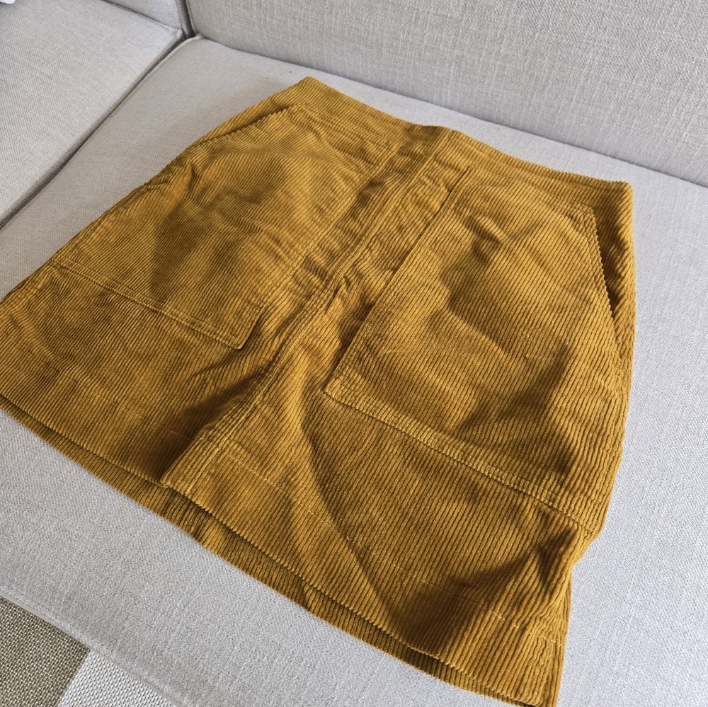 Corduroy Skirt